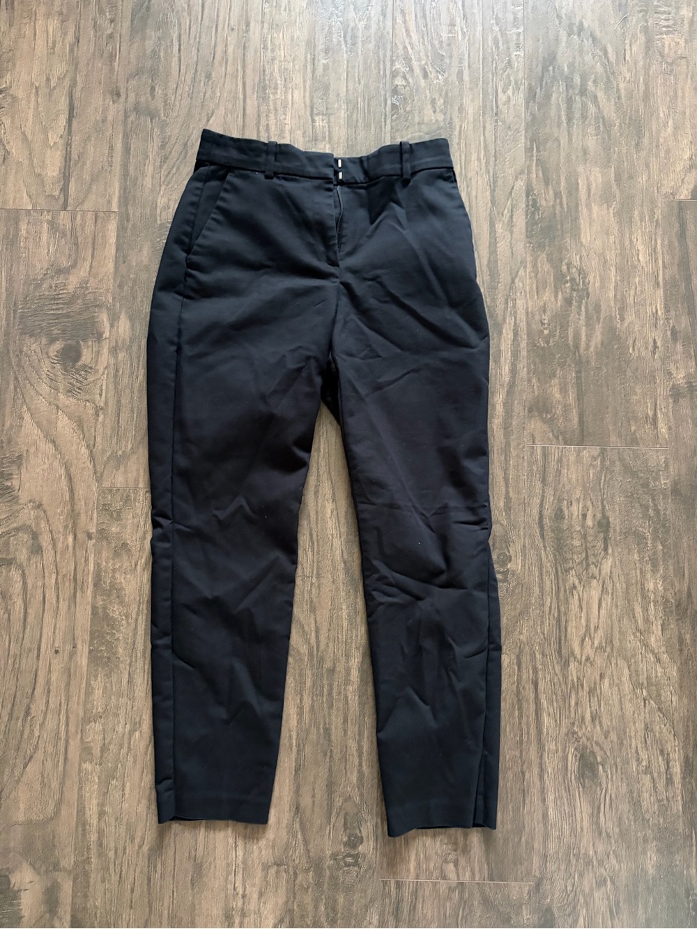 H&M Black Ankle Dress Pants - Slim Cropped Taper